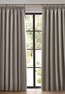 Dawn (Blackout) Pencil Pleat, Linen - Ready Made Curtains